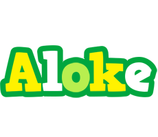 Aloke soccer logo