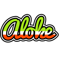 Aloke superfun logo