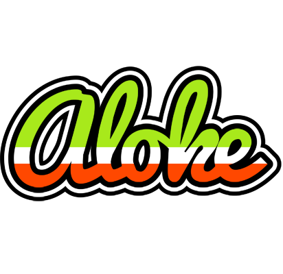 Aloke superfun logo
