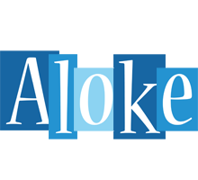 Aloke winter logo