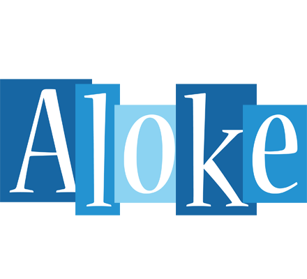 Aloke winter logo