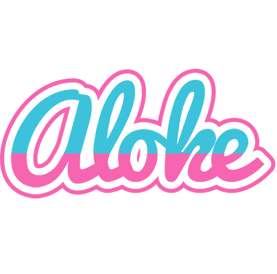 Aloke woman logo