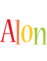 Alon birthday logo