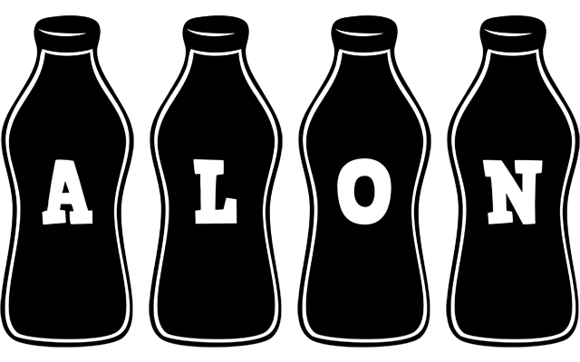 Alon bottle logo