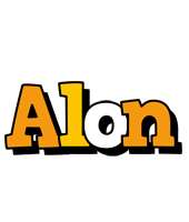 Alon cartoon logo