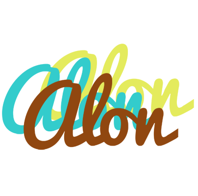Alon cupcake logo
