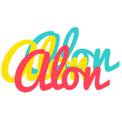 Alon disco logo