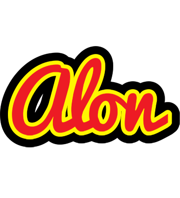 Alon fireman logo