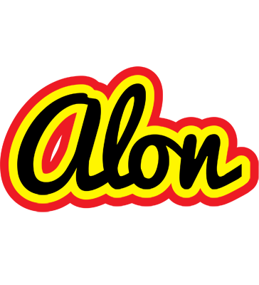 Alon flaming logo