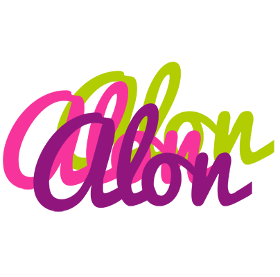 Alon flowers logo