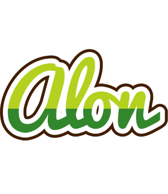 Alon golfing logo