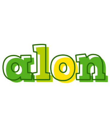 Alon juice logo