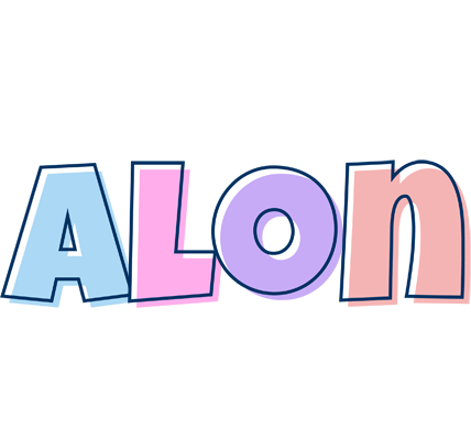 Alon pastel logo