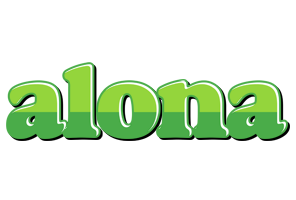 Alona apple logo