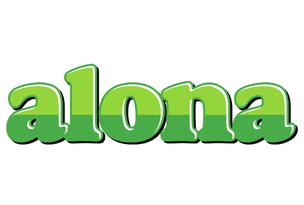 Alona apple logo