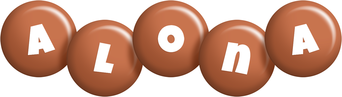 Alona candy-brown logo