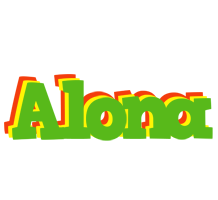 Alona crocodile logo