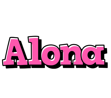 Alona girlish logo