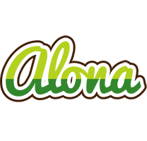 Alona golfing logo