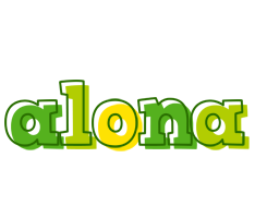 Alona juice logo