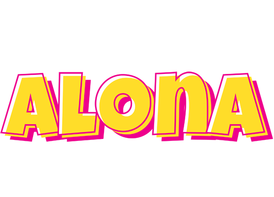 Alona kaboom logo