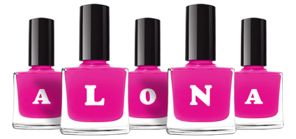 Alona nails logo