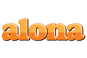 Alona orange logo