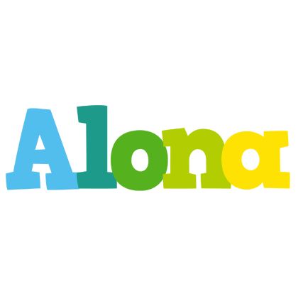 Alona rainbows logo
