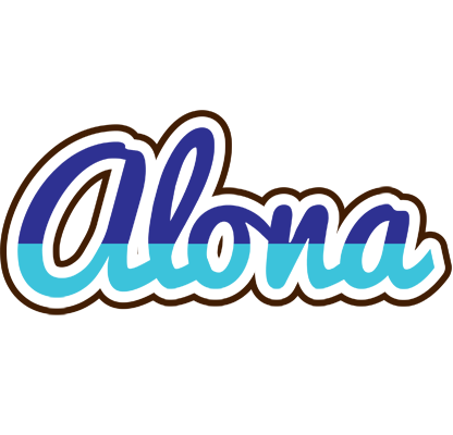 Alona raining logo