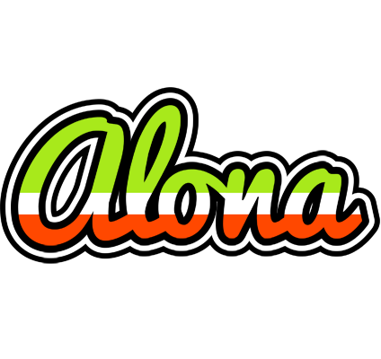 Alona superfun logo