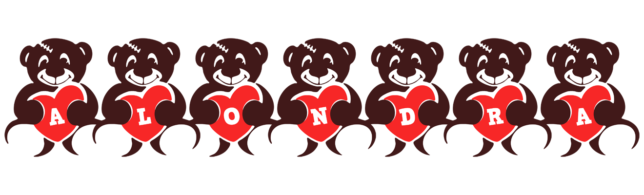 Alondra bear logo