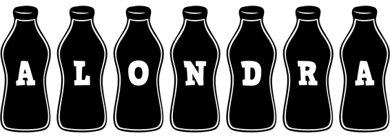 Alondra bottle logo