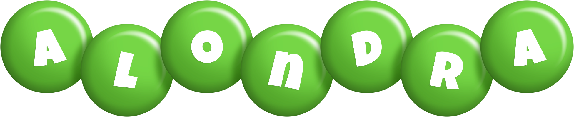 Alondra candy-green logo
