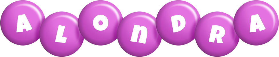 Alondra candy-purple logo