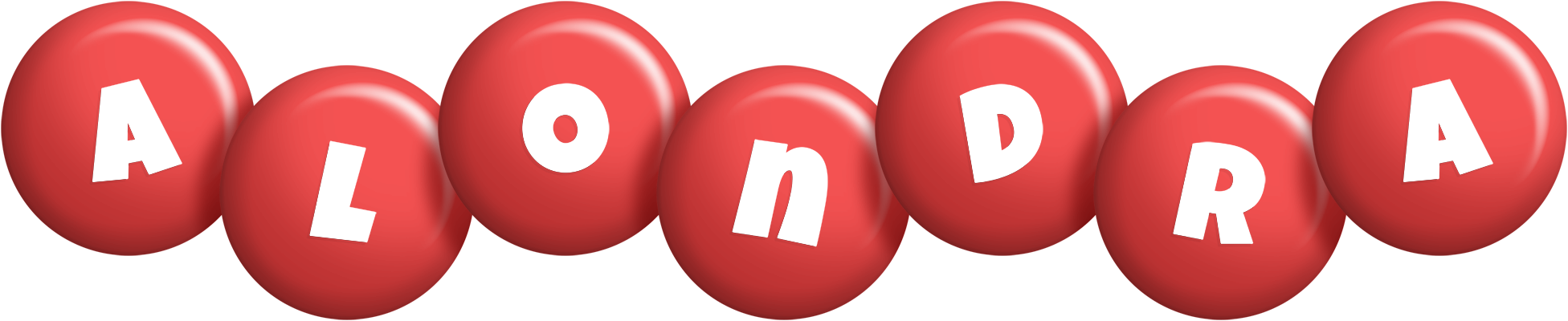 Alondra candy-red logo