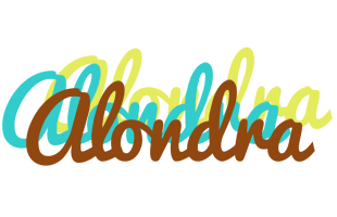 Alondra cupcake logo