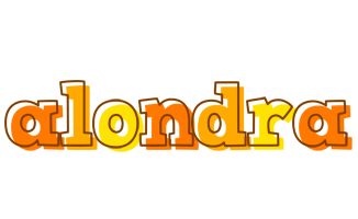 Alondra desert logo