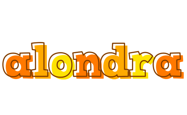 Alondra desert logo