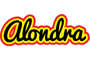 Alondra flaming logo