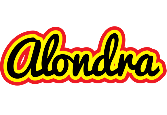 Alondra flaming logo