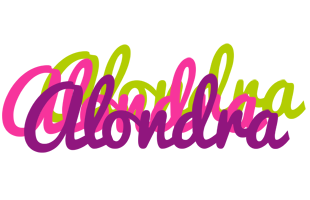 Alondra flowers logo