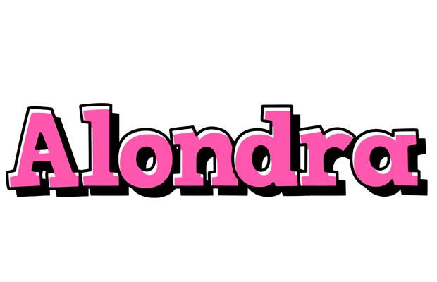 Alondra girlish logo