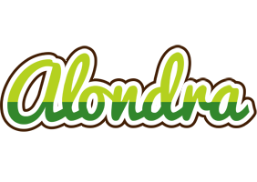 Alondra golfing logo
