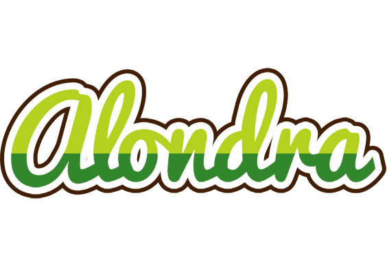 Alondra golfing logo