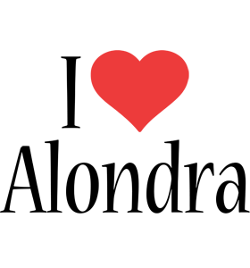 Alondra i-love logo
