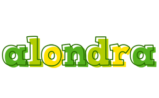 Alondra juice logo