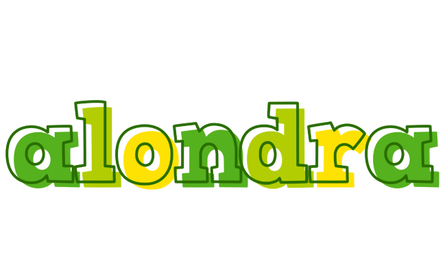 Alondra juice logo
