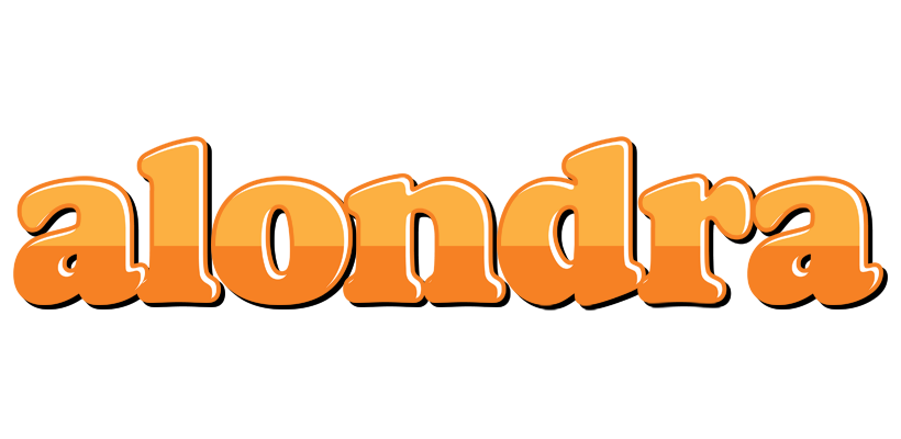 Alondra orange logo