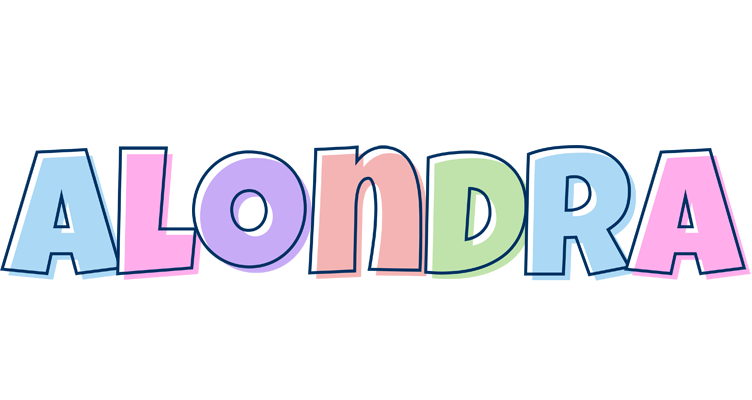Alondra pastel logo
