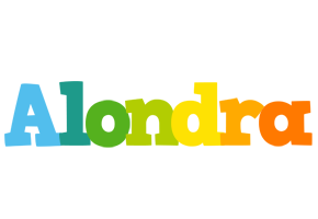 Alondra rainbows logo